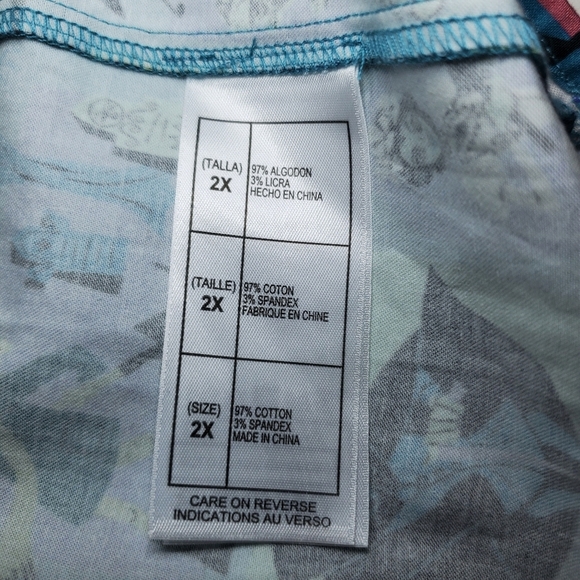 Disney Dress Shop Haunted Mansion Size 2X Teal Retro Style Sleeveless A-Line - Picture 15 of 15